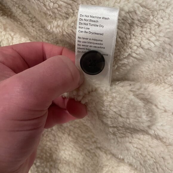 Jachs New York Men's Sherpa Lined Wool Blend Shirt Jacket Size L - Picture 7 of 11